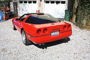 1990 C4 Corvette Rear Drivers side