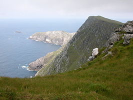 Kliffen op Achill