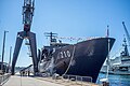 RSS Endeavour docked at Garden Island, Sydney on 5 October 2013.