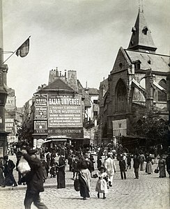 The church in 1898–1900, by Eugene Atget