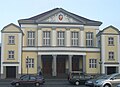 Hauptgiebel der Festhalle Viersen 2007