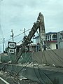 Image 5Broken concrete utility pole in Puerto Rico after Hurricane Maria in 2017, which ranks fourth in costliest US tropical cyclones. (from Effects of tropical cyclones)