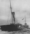 LC Waldo aground, 1913 Great Lakes storm