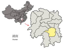 Hengyang – Mappa