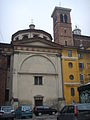 Esterno della cappella di Santa Caterina