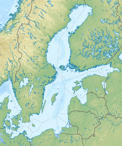 Hel is located in Baltic Sea