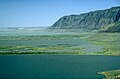 The Warner Lakes and wetlands with the Hart Mountain scarp in the background *** Photo shown on Main Page DYK Section 3 Nov 09