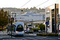 Station de tram de la Halle Tony Garnier à Lyon (13 novembre 2014)