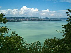 Le lac Balaton.