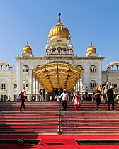 Gurudwara Bangla Sahib, a Sikh Gurdwara