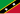 Bandera de Saint Kitts y Nevis