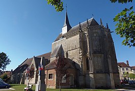 De kerk van Exmes