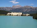 Mount Richardson seen from Lake Louise