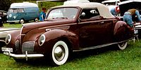 Lincoln Zephyr Convertible Coupe (1938)