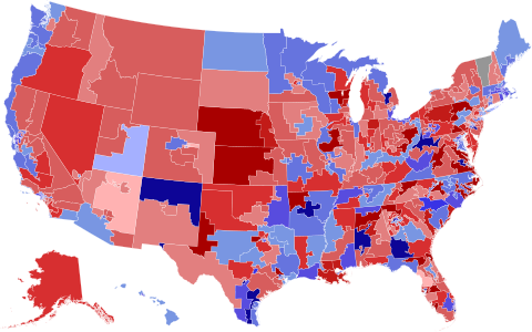 Winner's share of the vote