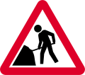 Road works ahead