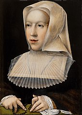 Portrait de Marguerite d'Autriche (1480-1530).