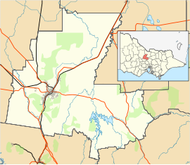 Goornong is located in City of Bendigo