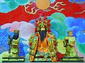 Altar to Baosheng Dadi at Yuanbao Temple in Taichung, Taiwan