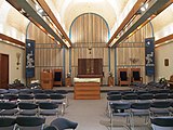 Interior of Aloha Jewish Chapel on Joint Base Pearl Harbor-Hickam