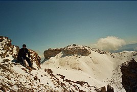 Around the Knees (5,000 m (3.1 miles)) of Iztaccíhuatl