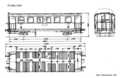 DRG Skizzenbuch 1930, Zeichnung zu CL Bay 14/21