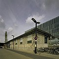 Bijgebouw van het station aan spoor 4b