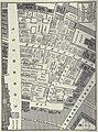 Map of coffee houses in Exchange Alley, prior to the 1748 fire