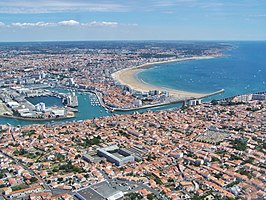 Gezicht op Les Sables-d'Olonne