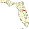 Localização do Condado de Seminole (Flórida)