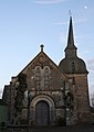 Façade de l'église.