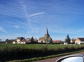 A general view of Saint-Gervais-en-Vallière