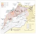 Image 47Map depicting the staged French pacification of Morocco through to 1934 (from History of Morocco)