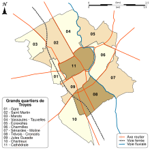 Carte de Troyes