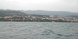 Crikvenica pogled z morja