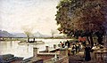 The Rhine in Bonn, Rhine Province Radishchev Art Museum