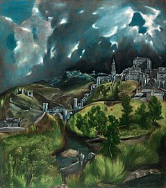 El Greco, View of Toledo, 1596