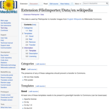 2: The FileImporter checks if the file can be imported and if replacements need to be made during the import. This step is based on the wiki's configuration file. Read more.