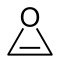 Structure of oxirene