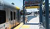 E Line train at 26th Street/Bergamot station