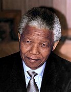 Nelson Mandela, président sud-africain de 1994 à 1999.