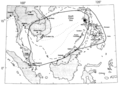 Image 8Location of Mount Pinatubo, showing area over which ash from the 1991 eruption fell. (from Timeline of volcanism on Earth)