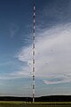 Der 137 Meter hohe Reservesendemast