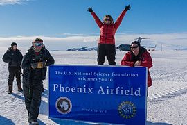 Phoenix Airfield im Januar 2017