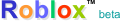 Primeiro logo de Roblox usado dende 2004 ata 2005 (foi mostrado na BLOXCon 2013 xunto con outras cousas da beta).