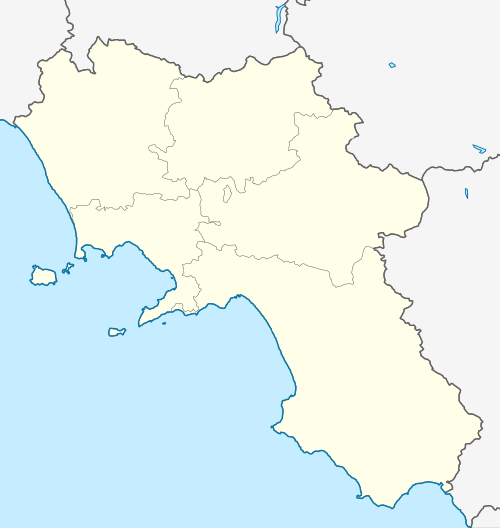 2016–17 Lega Pro is located in Campania