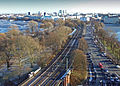 Lombards- und Kennedybrücke, Hamburg