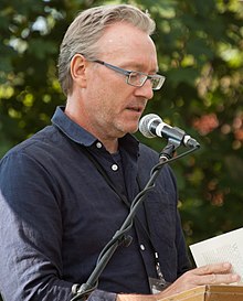 Michael Helm at the Eden Mills Writers' Festival in 2017