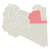 Map of the district of Al Wahat