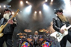 ZZ Top koncert 2008-ban